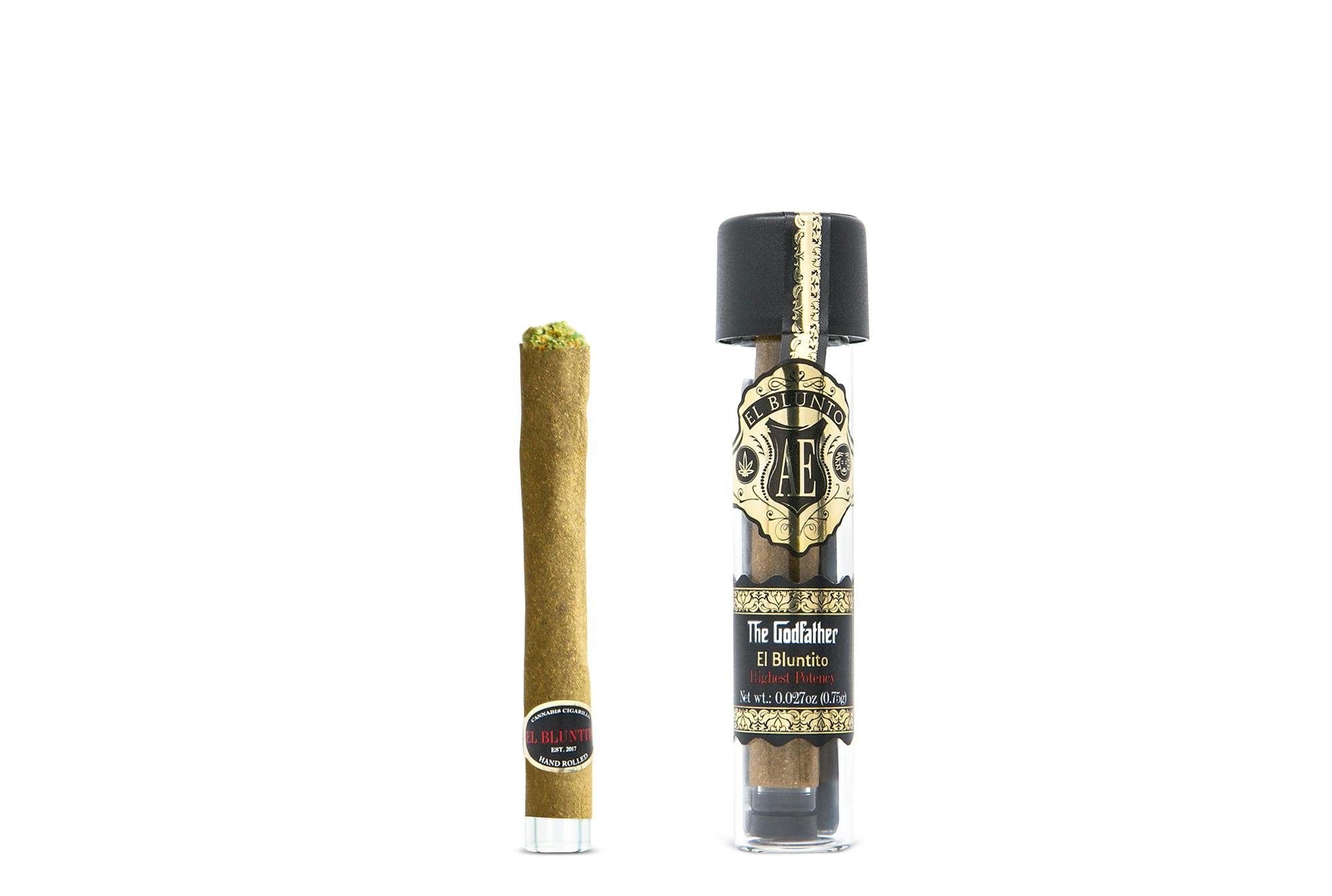 El Bluntito - The Godfather - .75G Cigarillo [Mini Blunt] - image 1