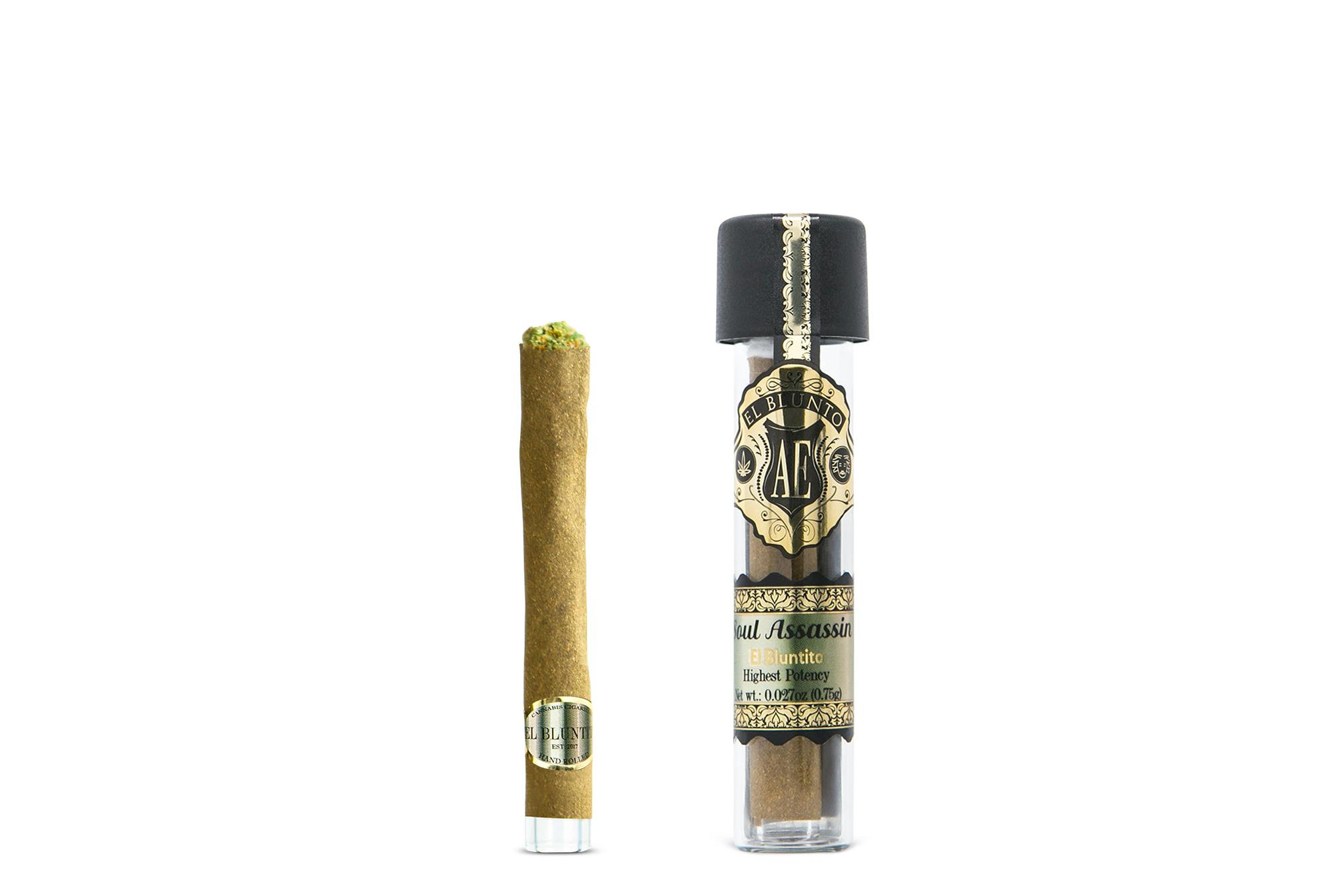 El Bluntito - Soul Assassin - .75G Cigarillo [Mini Blunt] - image 1