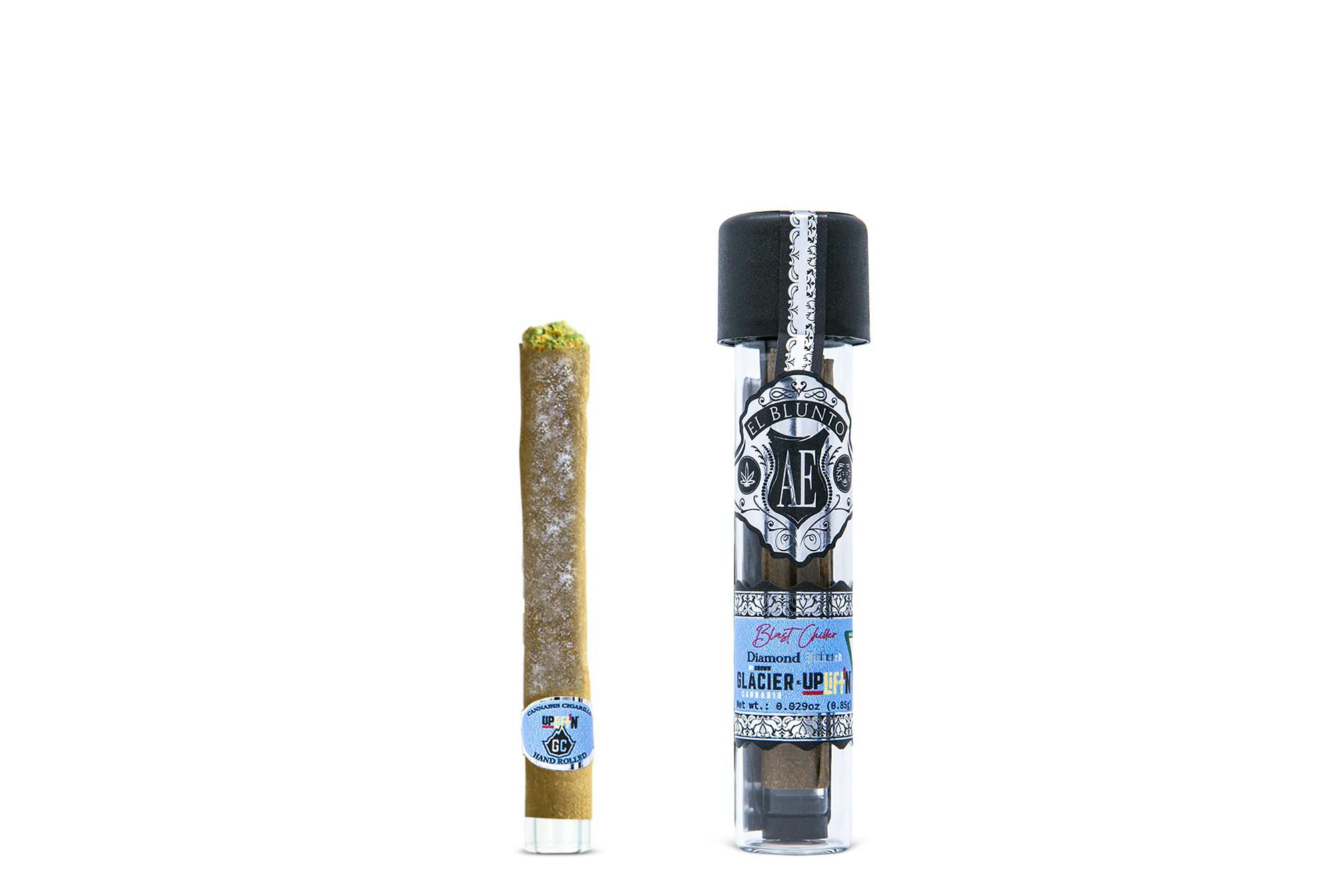 El Bluntito x Uplift’N x Glacier - Blast Chiller - .85G - Diamond Infused - image 1