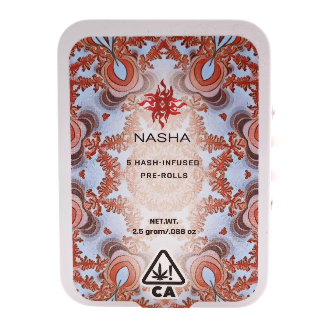 Hash Infused PreRolls - 5 pack - Guava Gift x Papaya Bomb - image 2