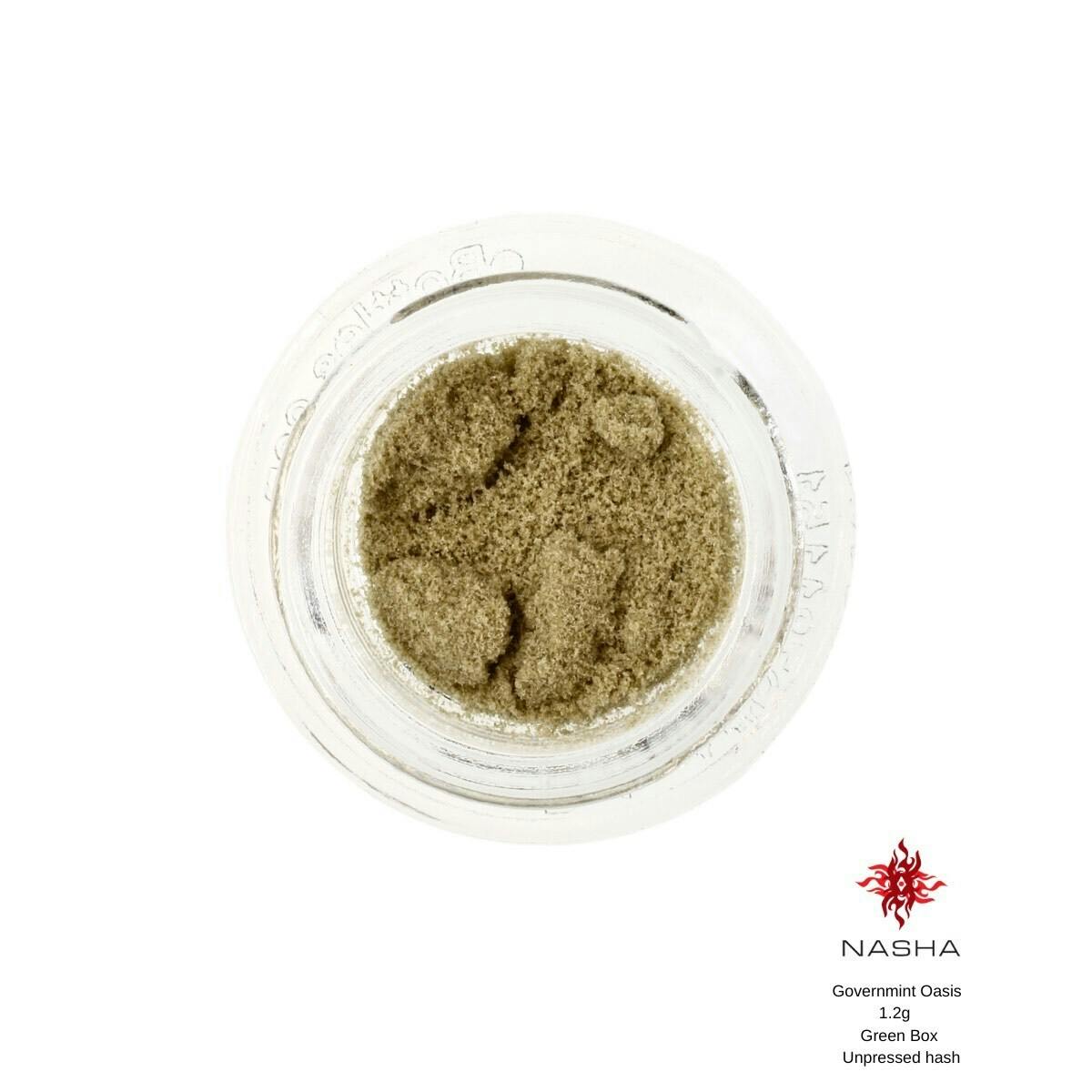 Governmint Oasis 1.2g Green Unpressed Hash (Whitethorn Valley) - image 1