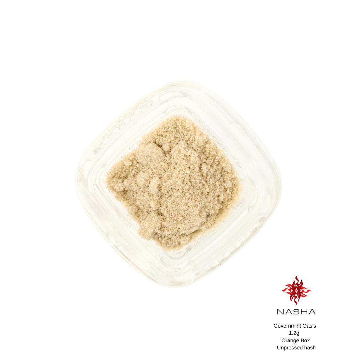 Governmint Oasis 1.2g Orange Unpressed Hash (Whitethorn Valley) - image 1