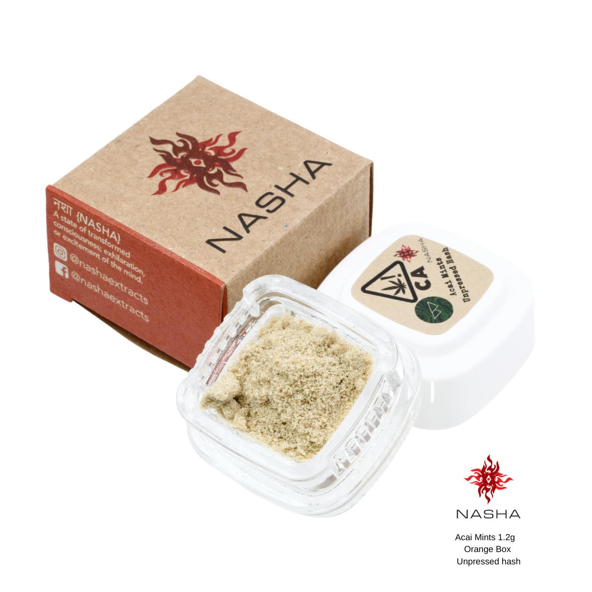 Acai Mints 1.2g Orange Unpressed (Whitethorn Valley) - image 3