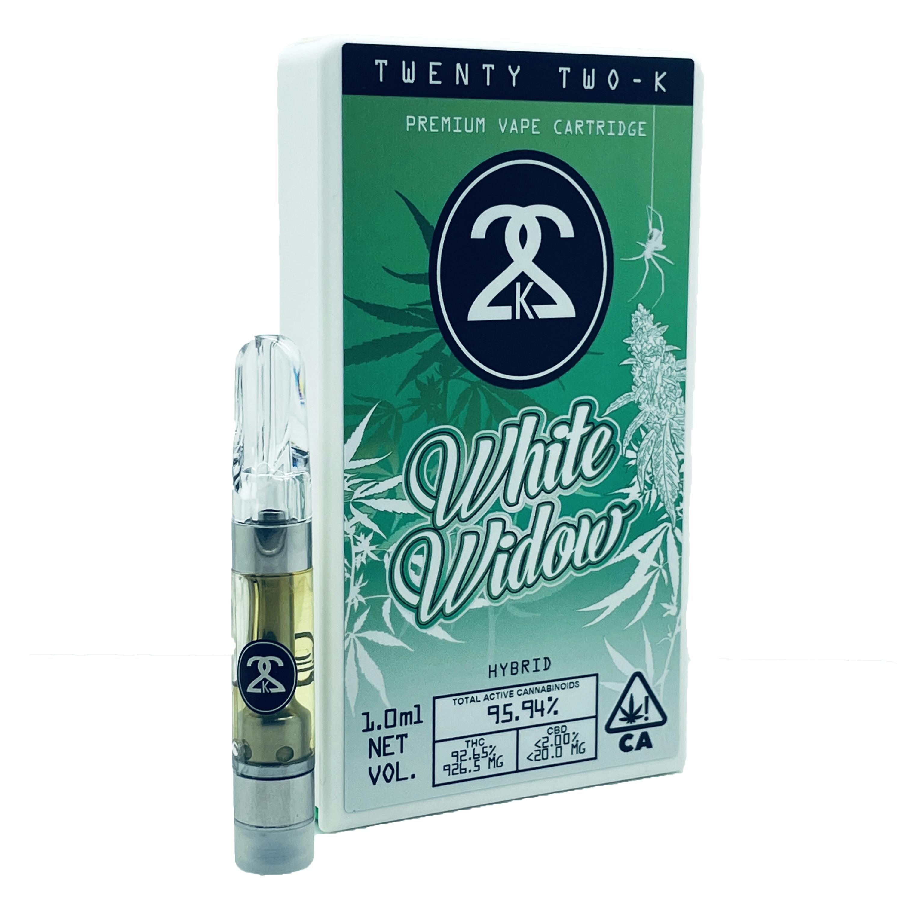 22K - White Widow - Cartridge - 1.0ml - image 1