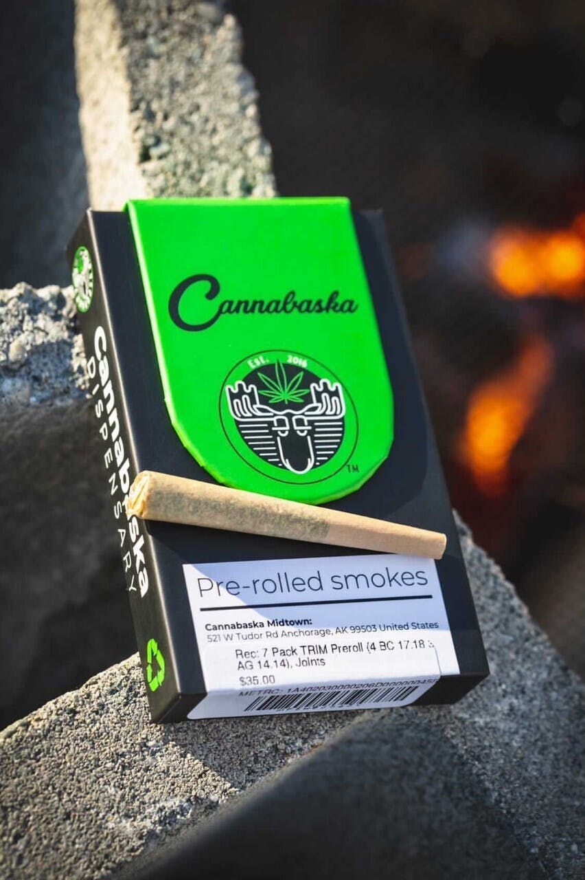 7pk Indica Trim Pre-Rolls: Raindance 26.54% - image 1