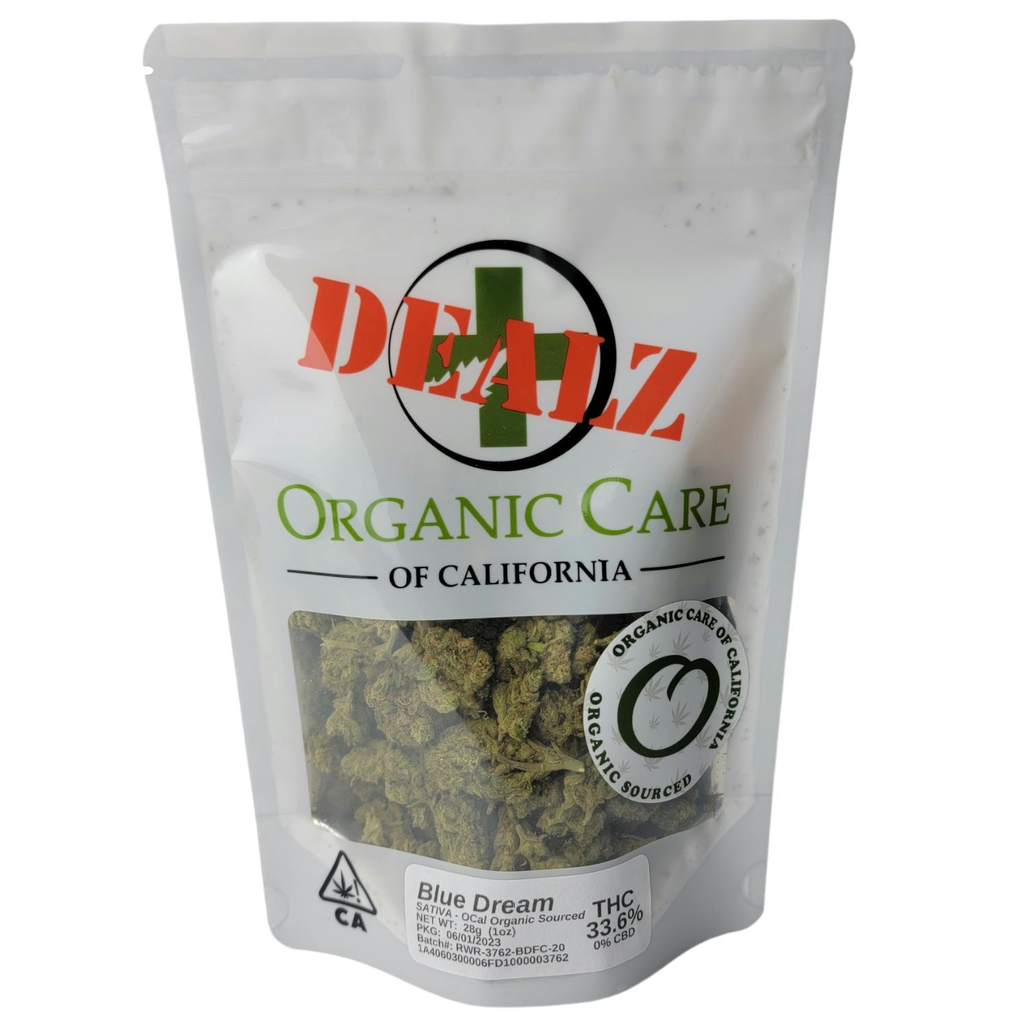 (33.6%) Blue Dream "ORGANIC" (28g) SATIVA - image 2