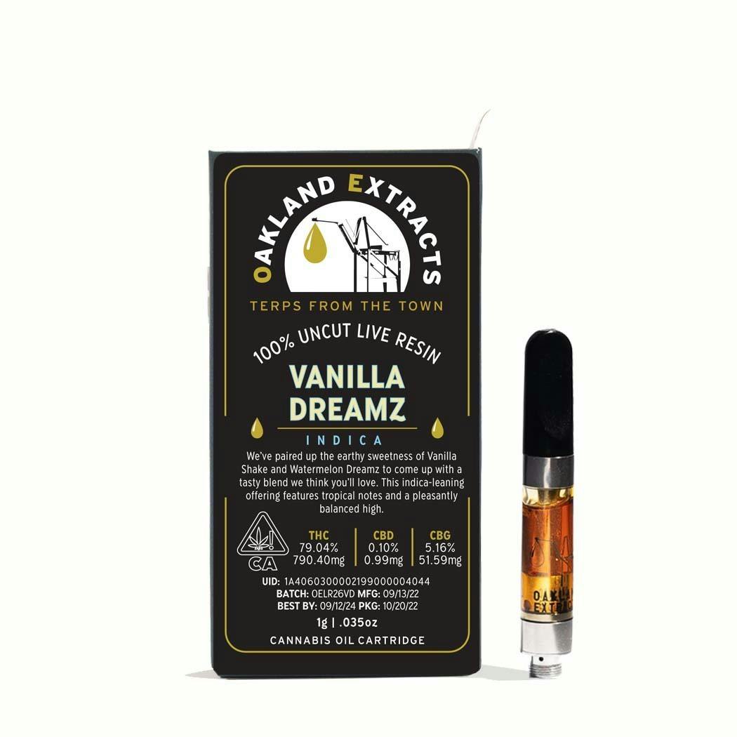 Vanilla Dreams Uncut Live Resin Vape Cart - image 1