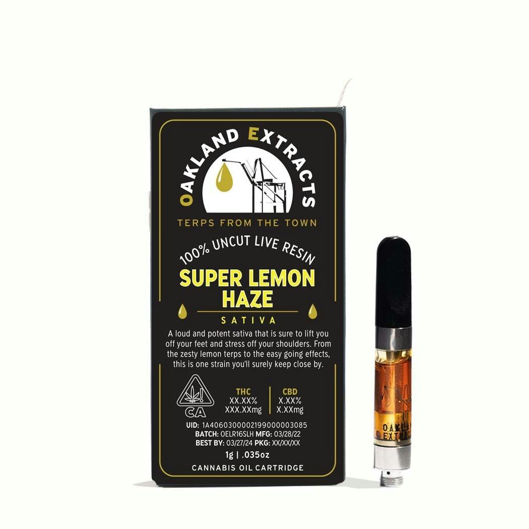 Super Lemon Haze Uncut Live Resin Vape CArt - image 1