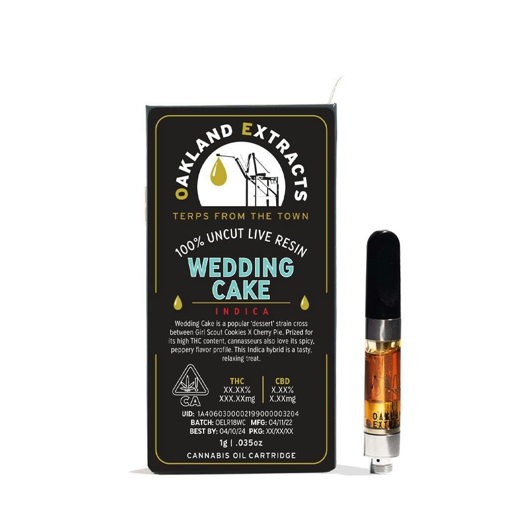 Wedding Cake Uncut Live Resin Vape Cart - image 1