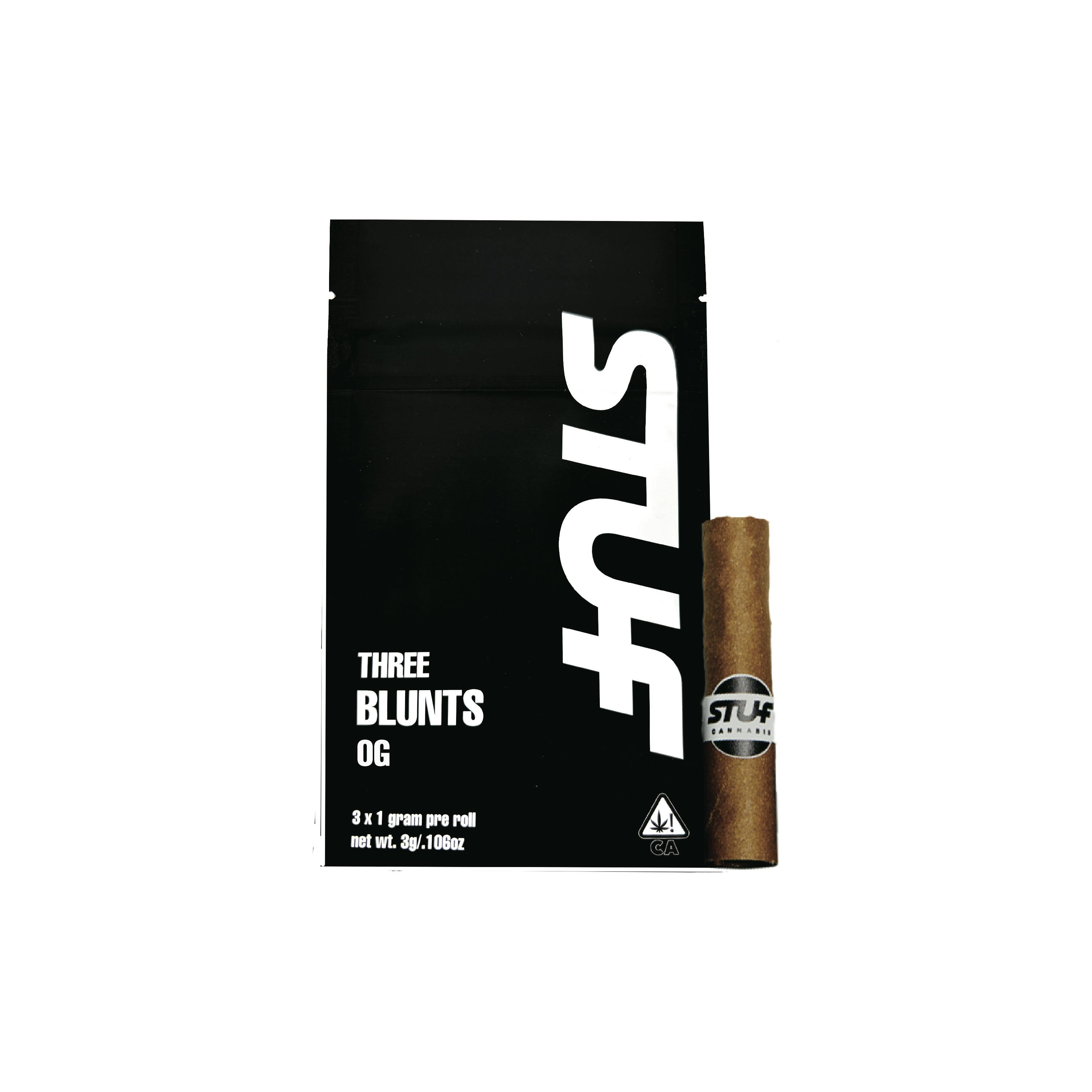 OG Three Blunts (3 x 1g) - image 1