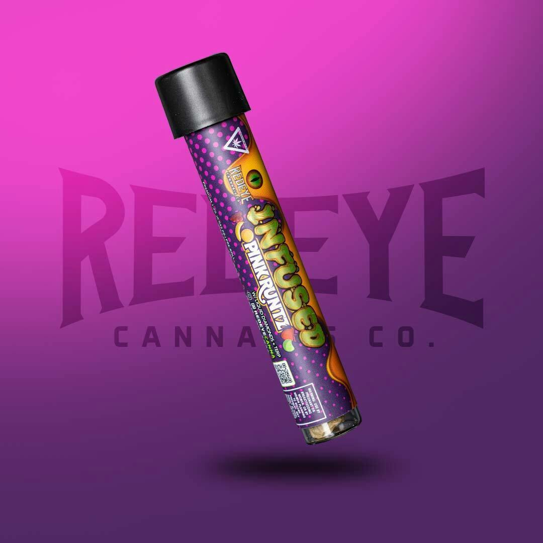 Redeye Cannabis: INFUSED Pink Runtz Pre-roll 1.2G - image 1