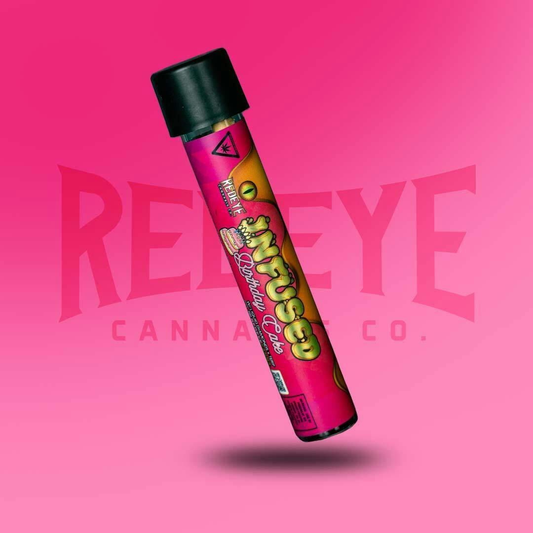 Redeye Cannabis: INFUSED Birthday Cake Pre-roll 1.2G - image 1