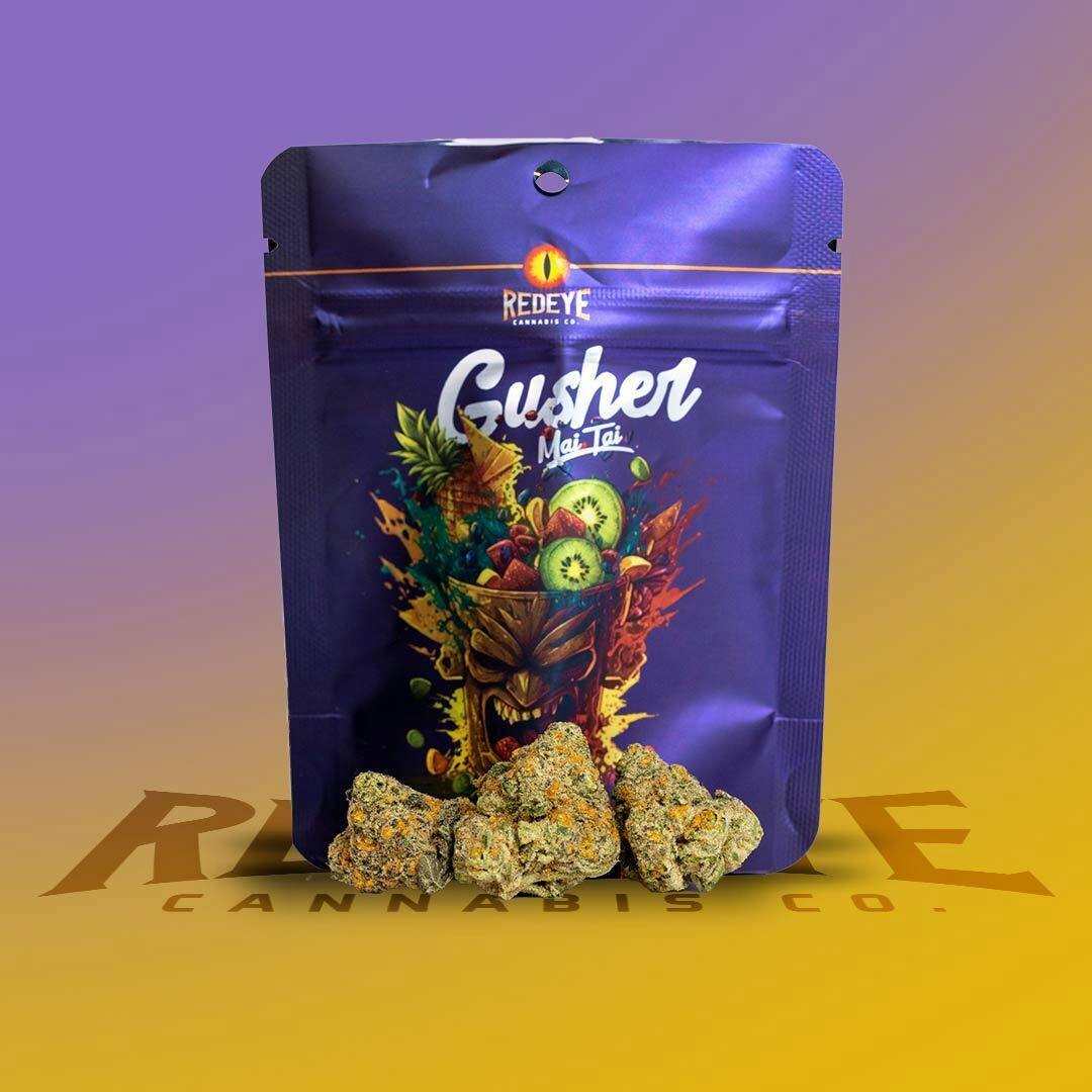 Redeye Cannabis: Gusher Mai Tai 3.5g Package - image 1