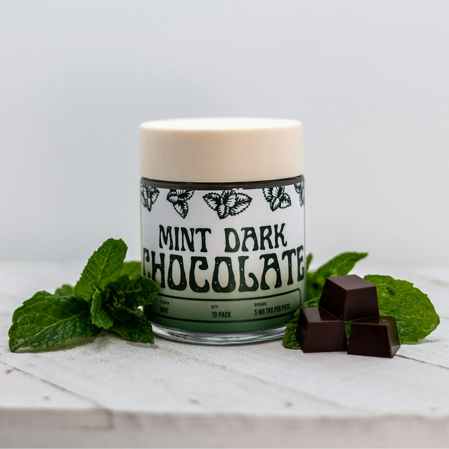 Mint Dark Chocolate 100mg - image 1
