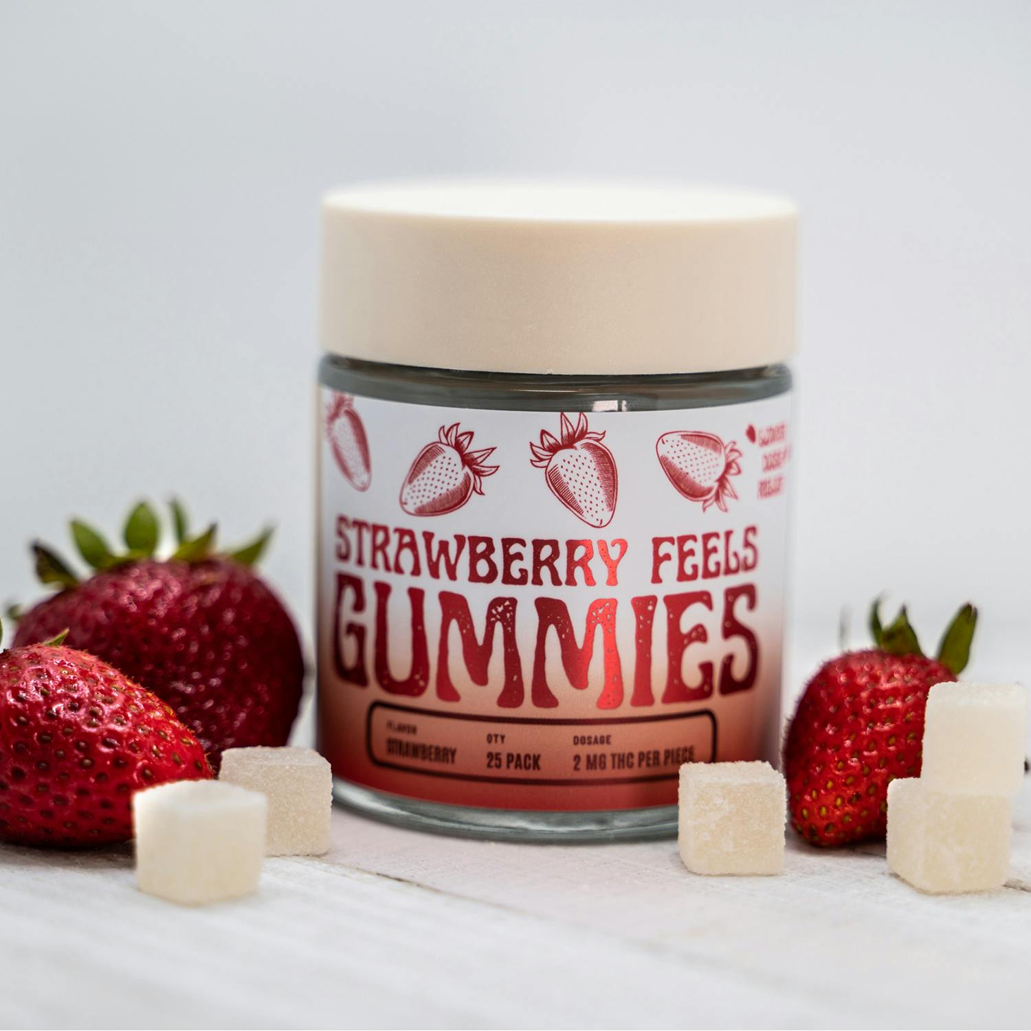 Strawberry Feels Gummies 100mg - image 1
