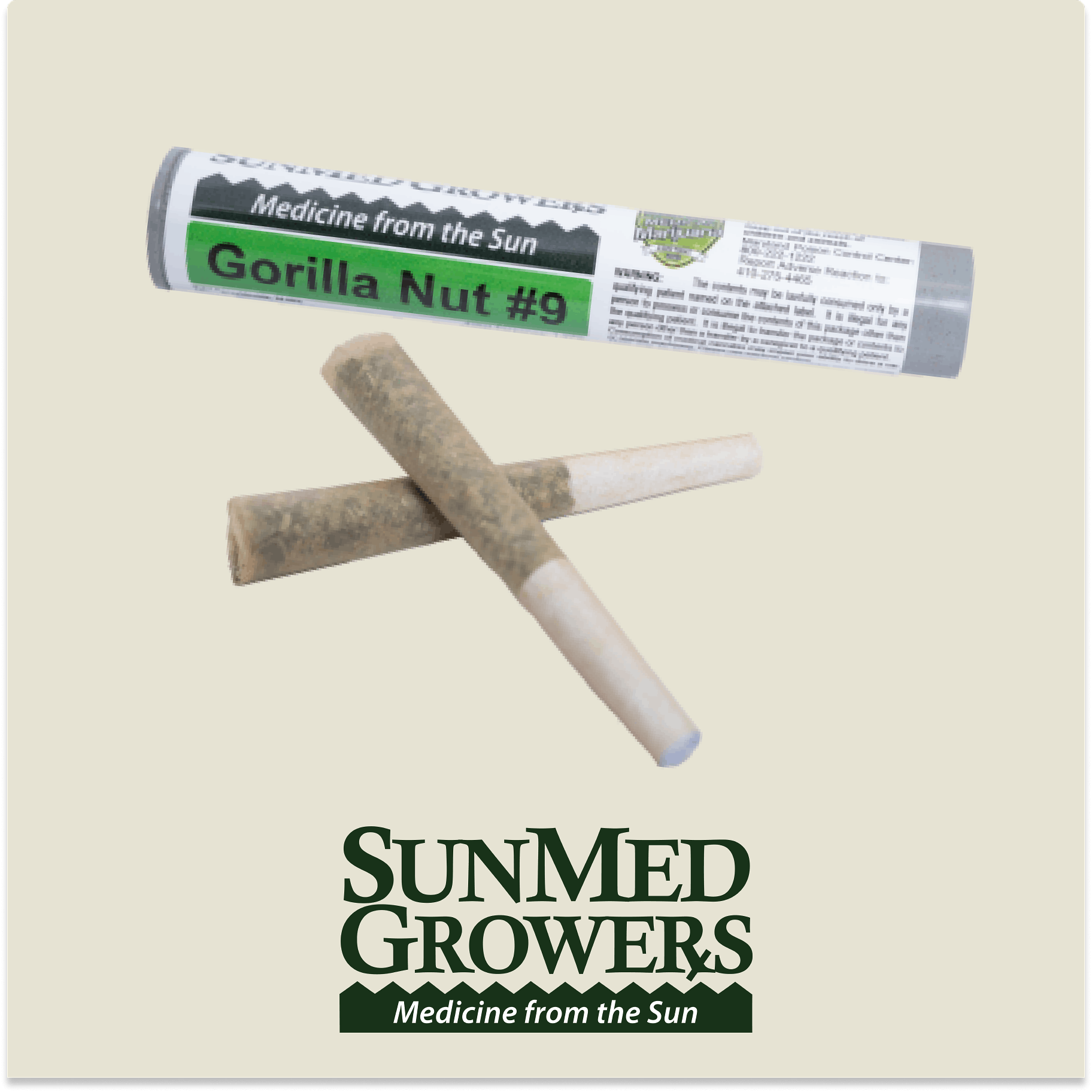 Gorilla Nut #9 Pre Roll 0.5g/2 Pack - image 1