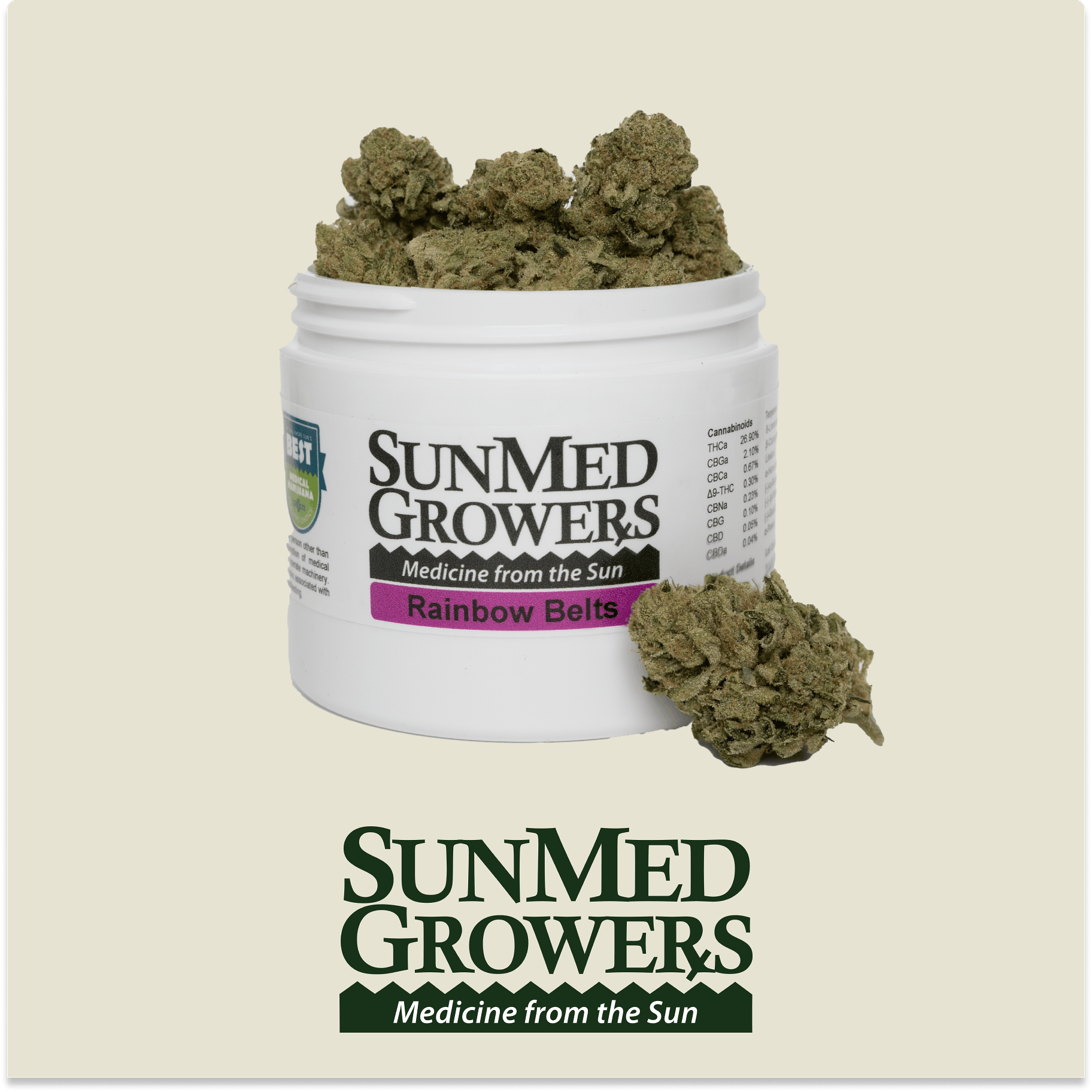 Rainbow Belts Flower (7g) - image 1
