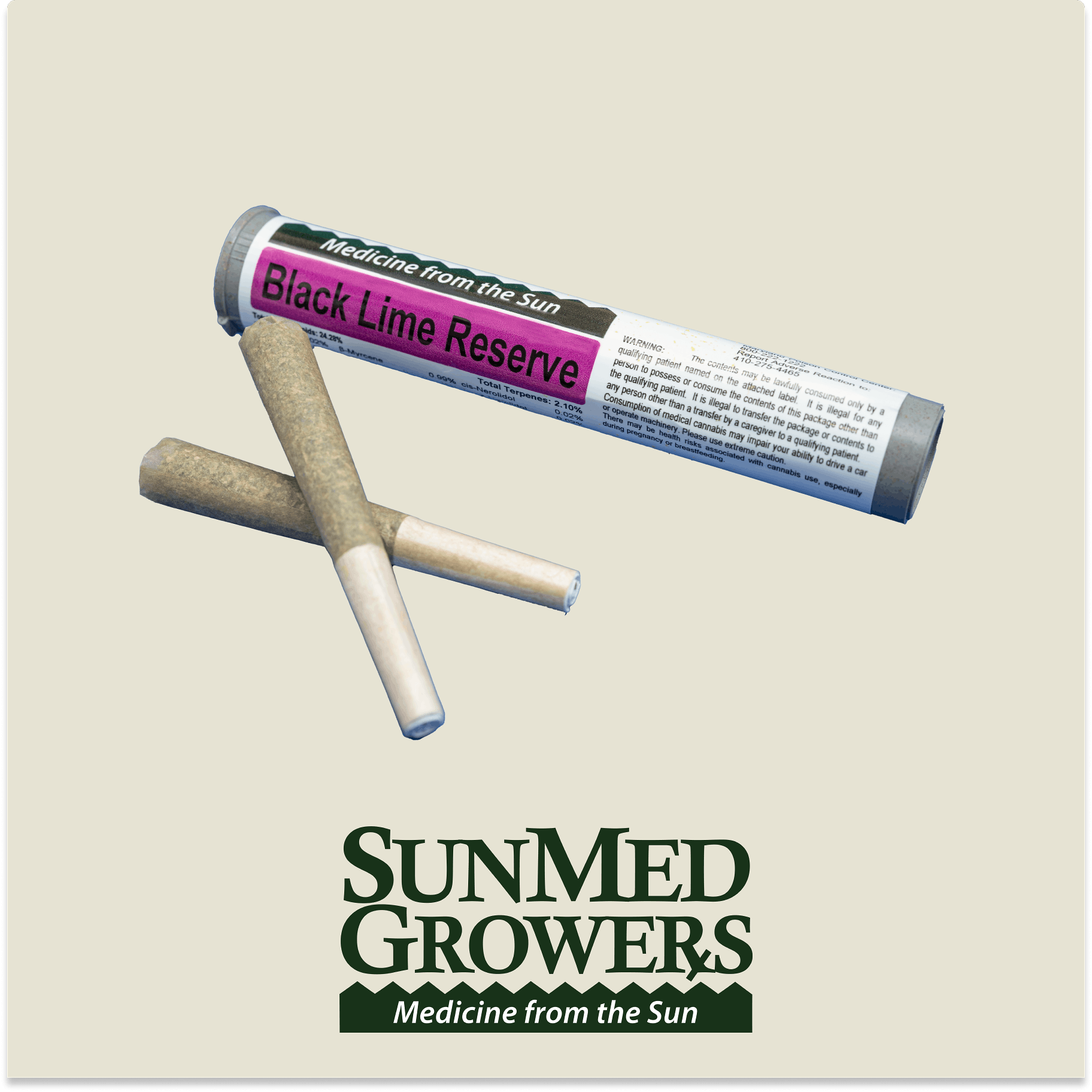 Black Lime Reserve Pre Roll 0.5g/2 Pack - image 1