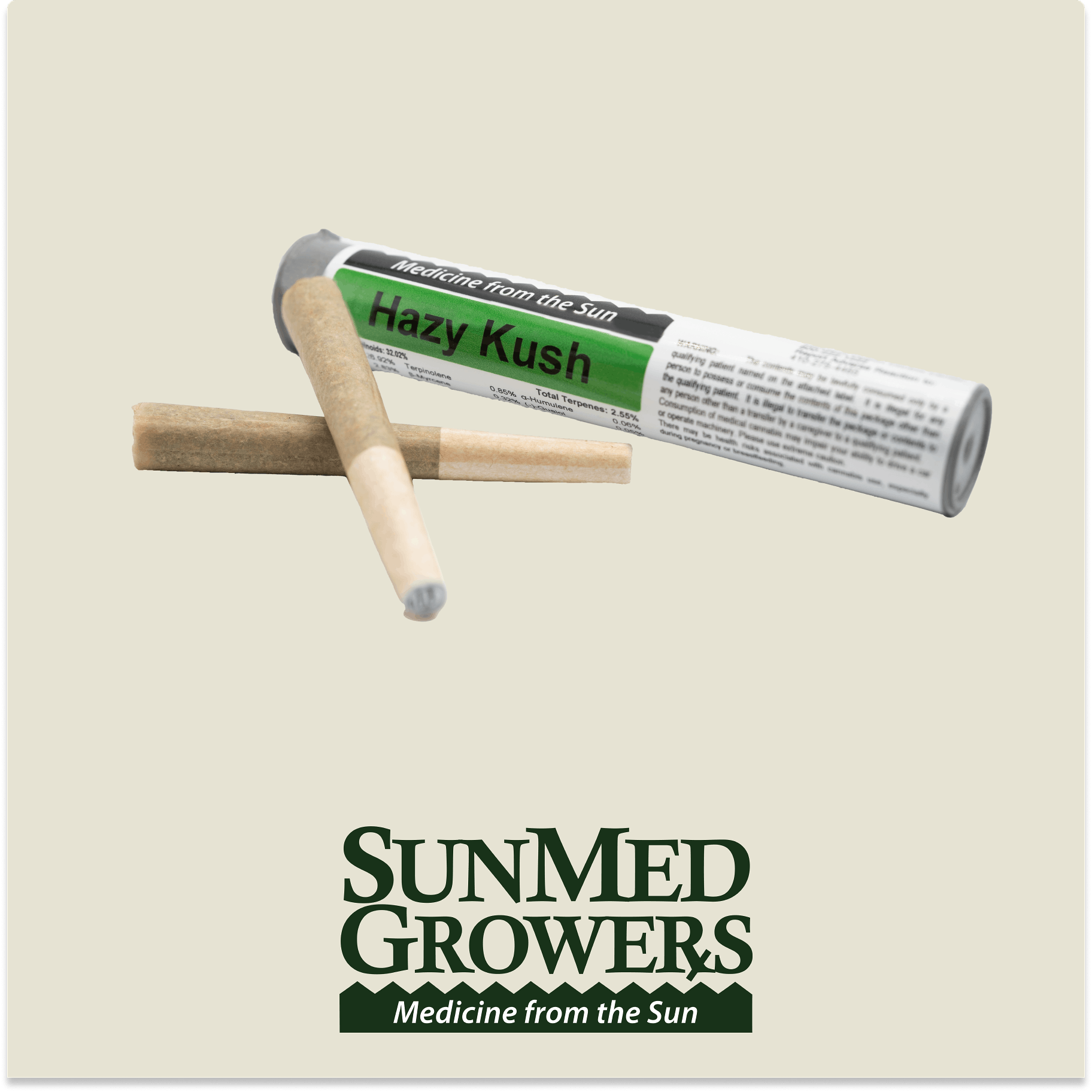 Hazy Kush Pre Roll 0.5g/2 Pack - image 1