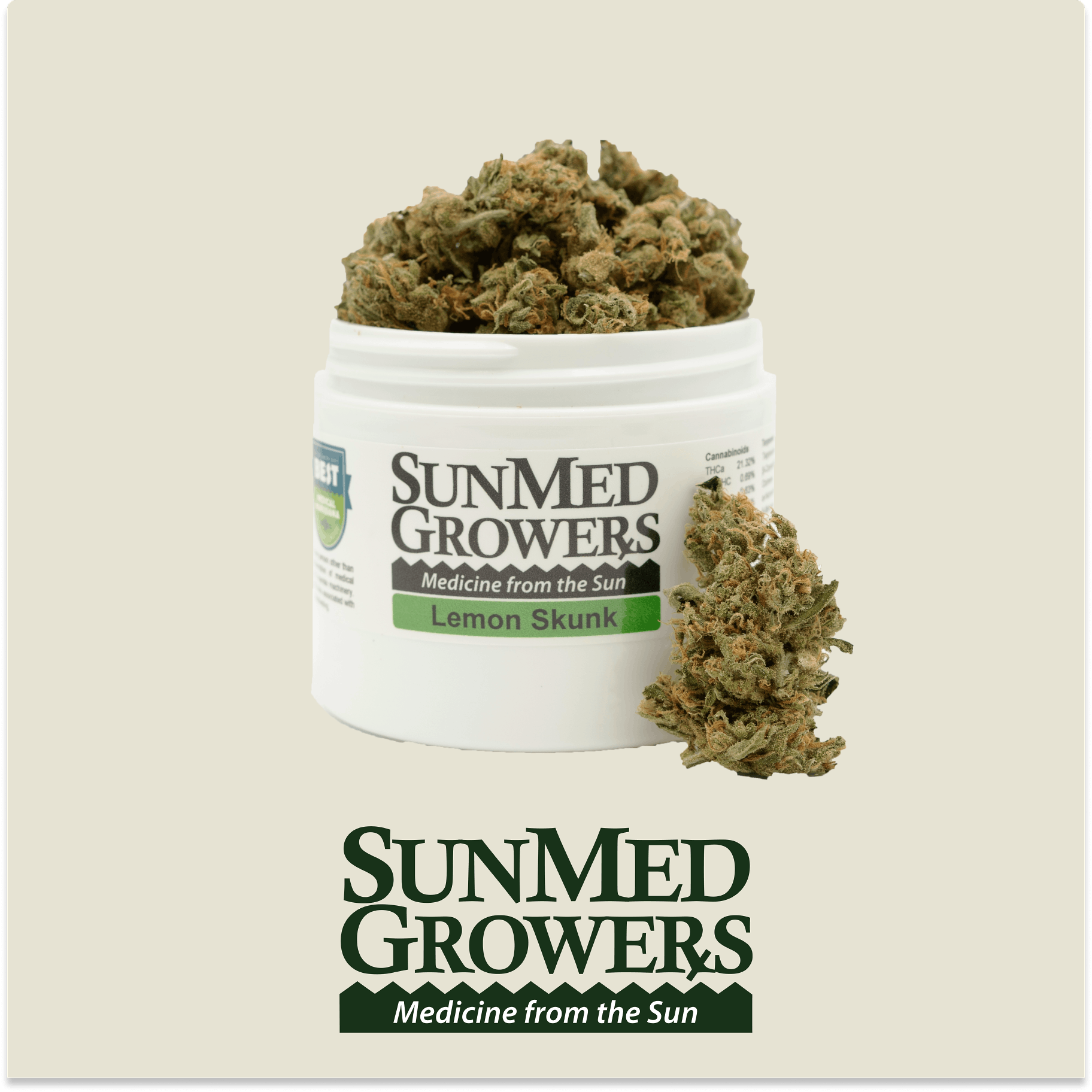 Lemon Skunk Flower (3.5g) - image 1