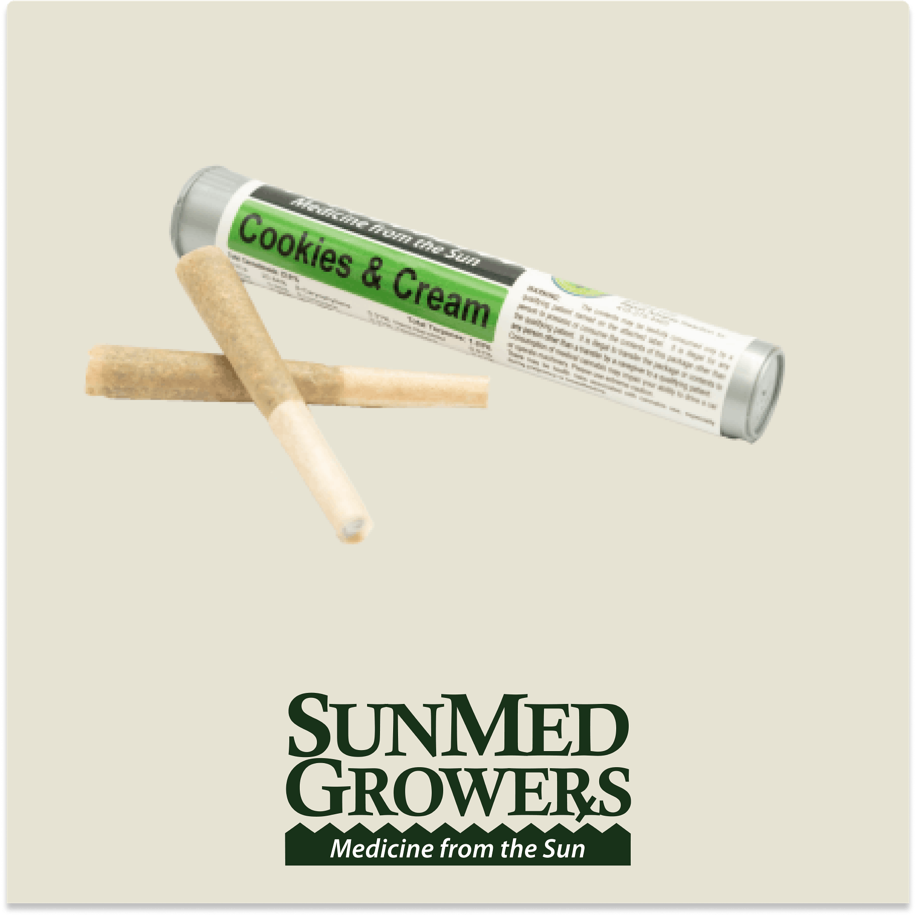 Cookies & Cream Pre Roll 0.5g/2 Pack - image 1