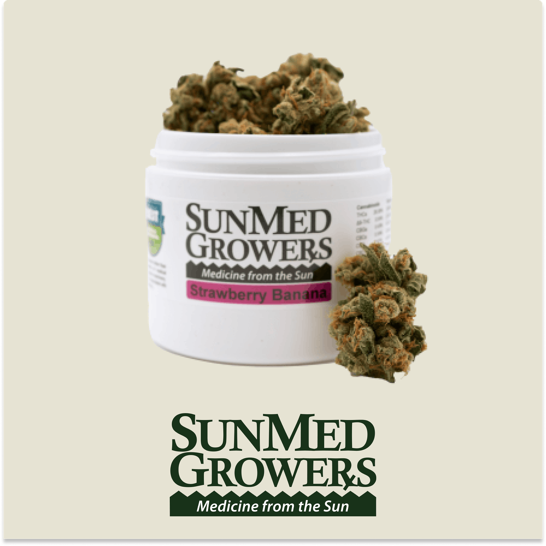 Strawberry Banana Flower (3.5g) - image 1