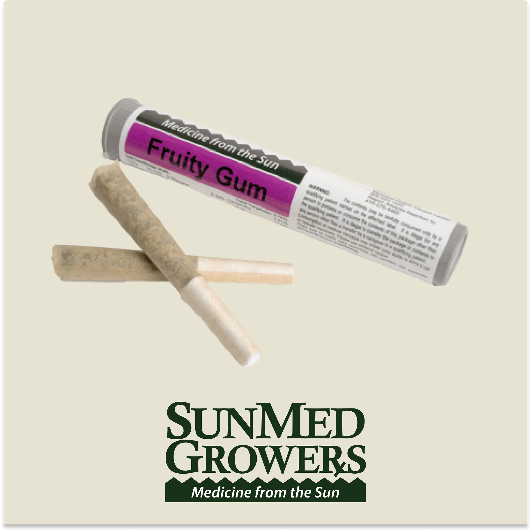 Fruity Gum Pre Roll 0.5g/2 Pack - image 1
