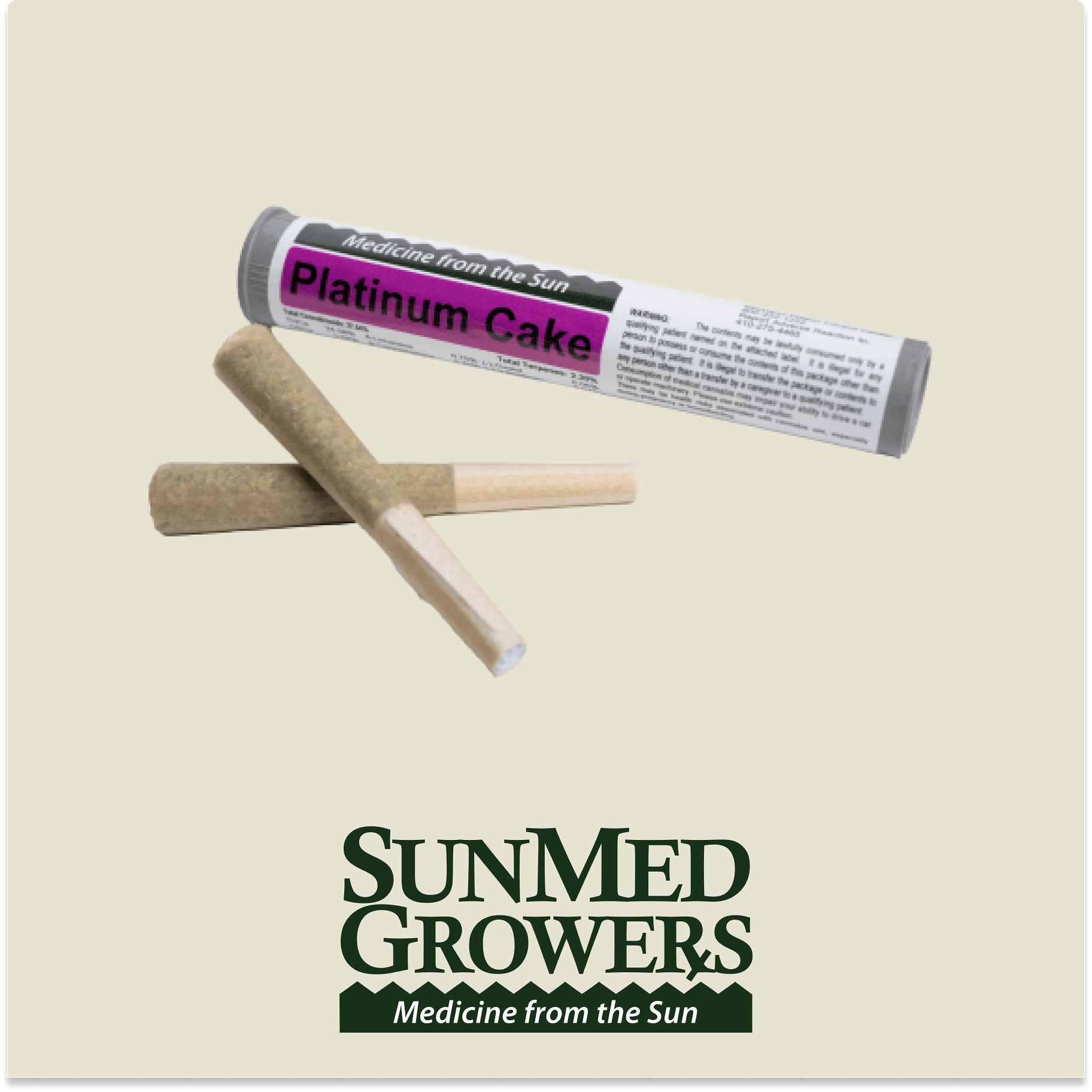 Platinum Cake Pre Roll 0.5g/2 Pack - image 1