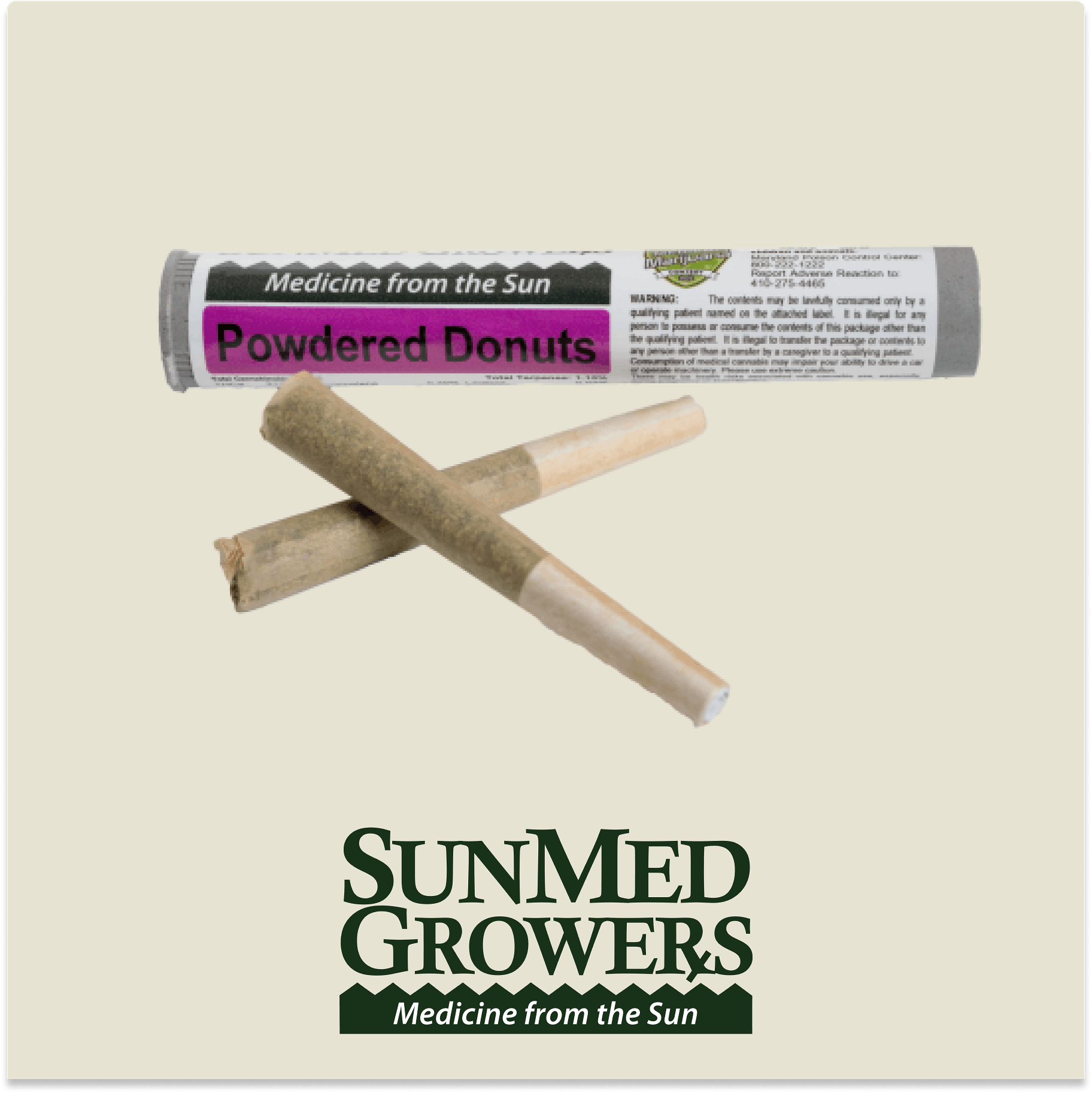 Powdered Donuts Pre Roll 0.5g/2 Pack - image 1