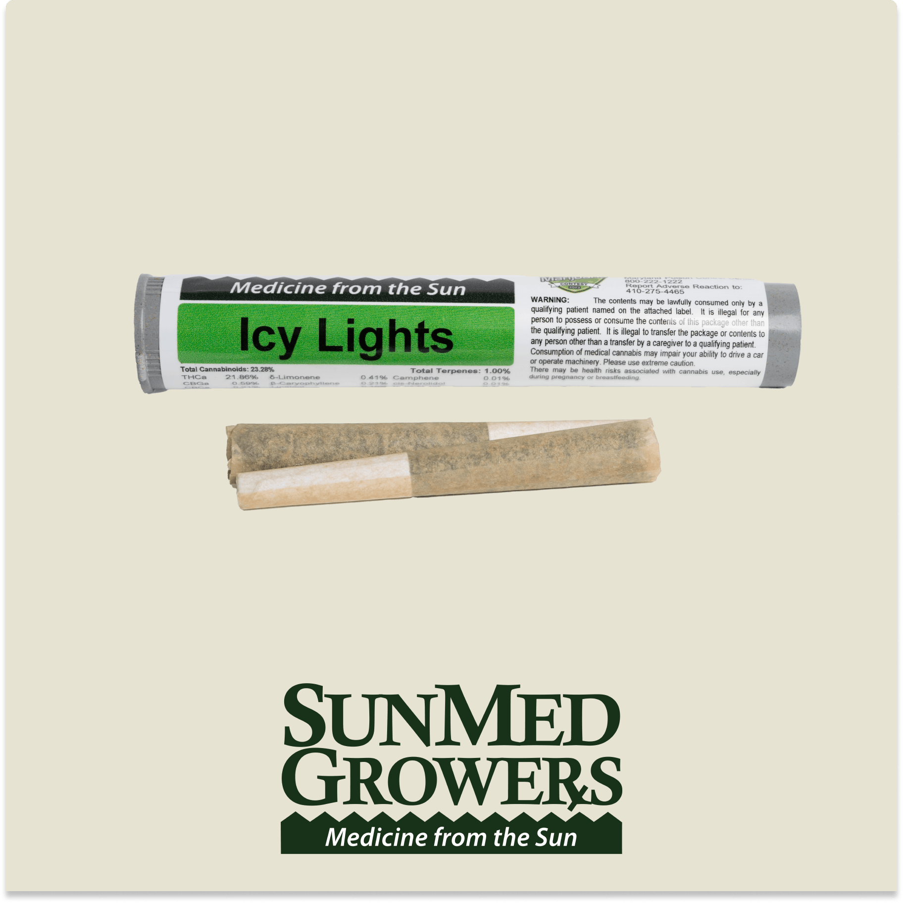 Icy Lights Pre Roll 0.5g/2 Pack - image 1