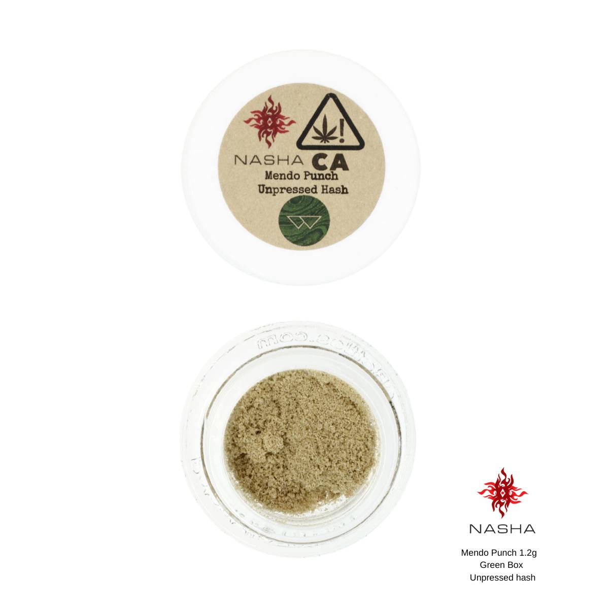 Mendo Punch 1.2g Green Unpressed Hash (Whitethorn Valley) - image 2