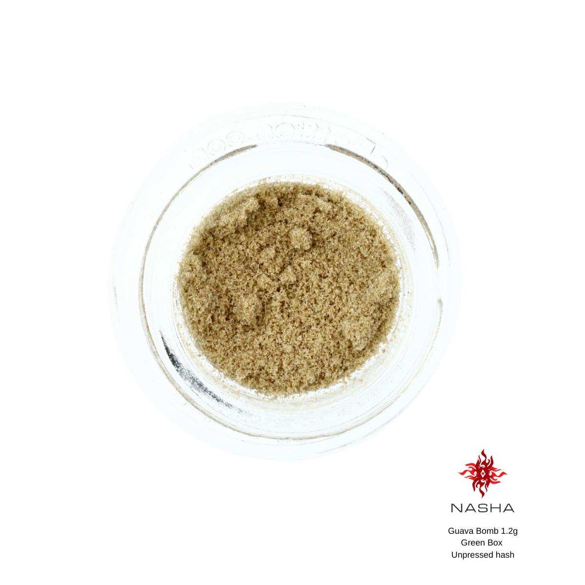 Guava Bomb 1.2g Green Unpressed Hash - image 1