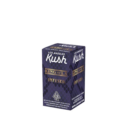 King of LA - Diamond Dust Infused Pre-Rolls - 5 (0.5G) - image 2