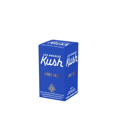 Blue Box - Diamond Dust Infused Pre-Rolls - 5 (0.5G) - image 2