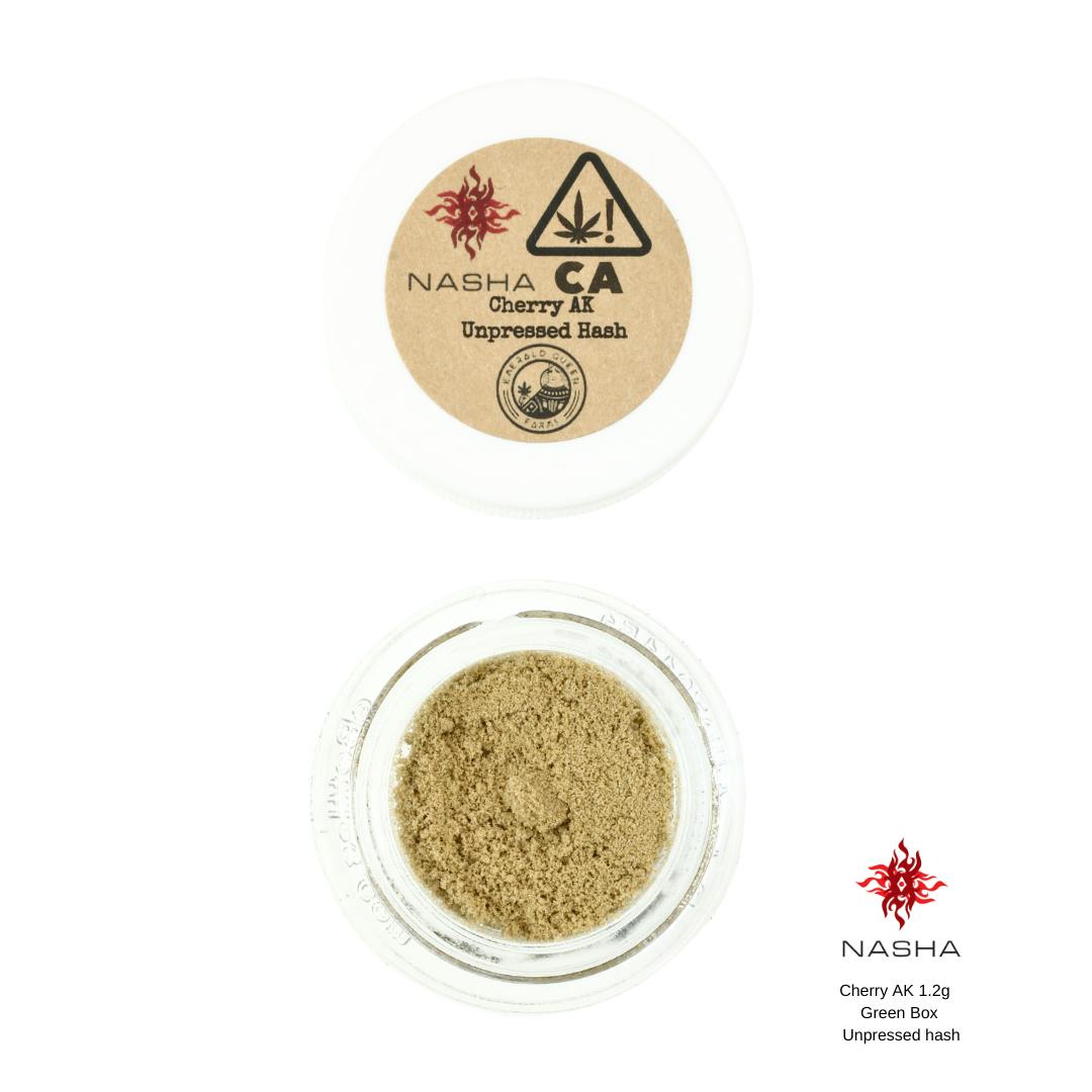 Cherry AK 1.2g Green Unpressed Hash (Emerald Queen Farms) - image 1
