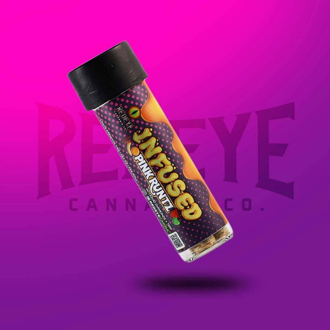 Redeye Cannabis: INFUSED Pink Runtz Pre-roll 3PK 1.8G - image 1