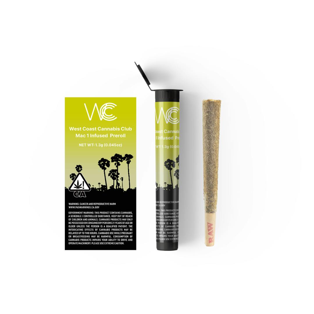 WCC | MAC 1 Infused Preroll 1.3g - image 1