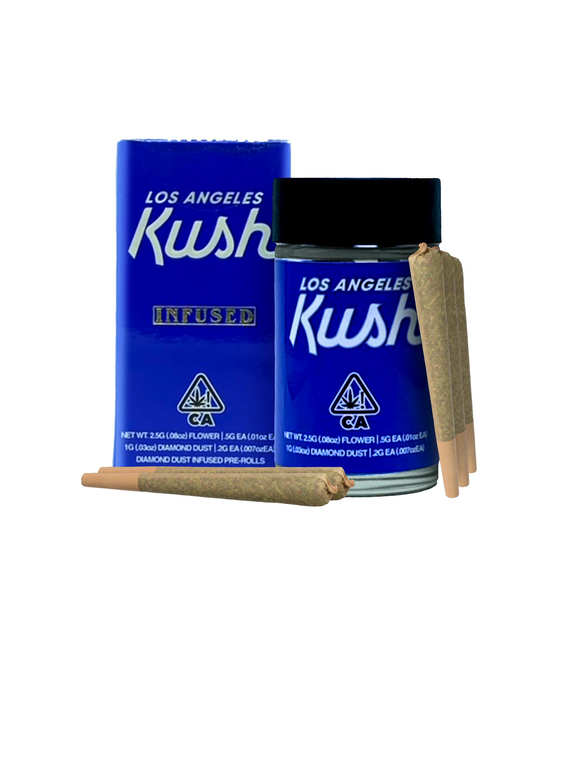 Blue Box - Diamond Dust Infused Pre-Rolls - 5 (0.5G) - image 1