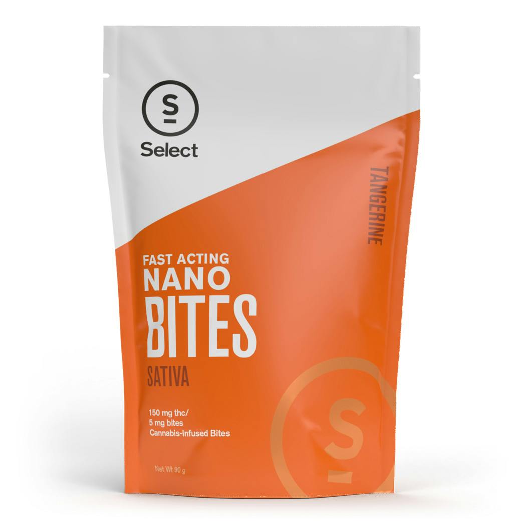 Tangerine Nano Bites 30pk (150mg) | Sativa - image 1