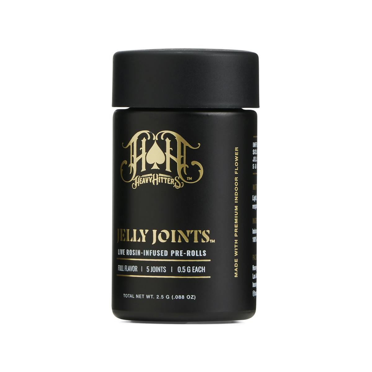 Lemon Tree x Amarelo | Sativa - Jelly Rosin Infused 0.5g Preroll 5-Pack - image 3