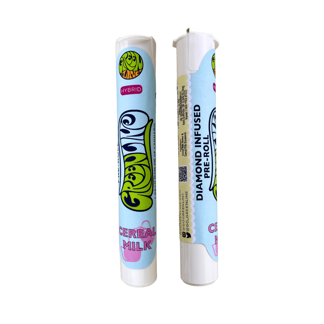 Cereal Milk - Diamond Infused - Indoor Flower Pre-Roll - 1G - image 1