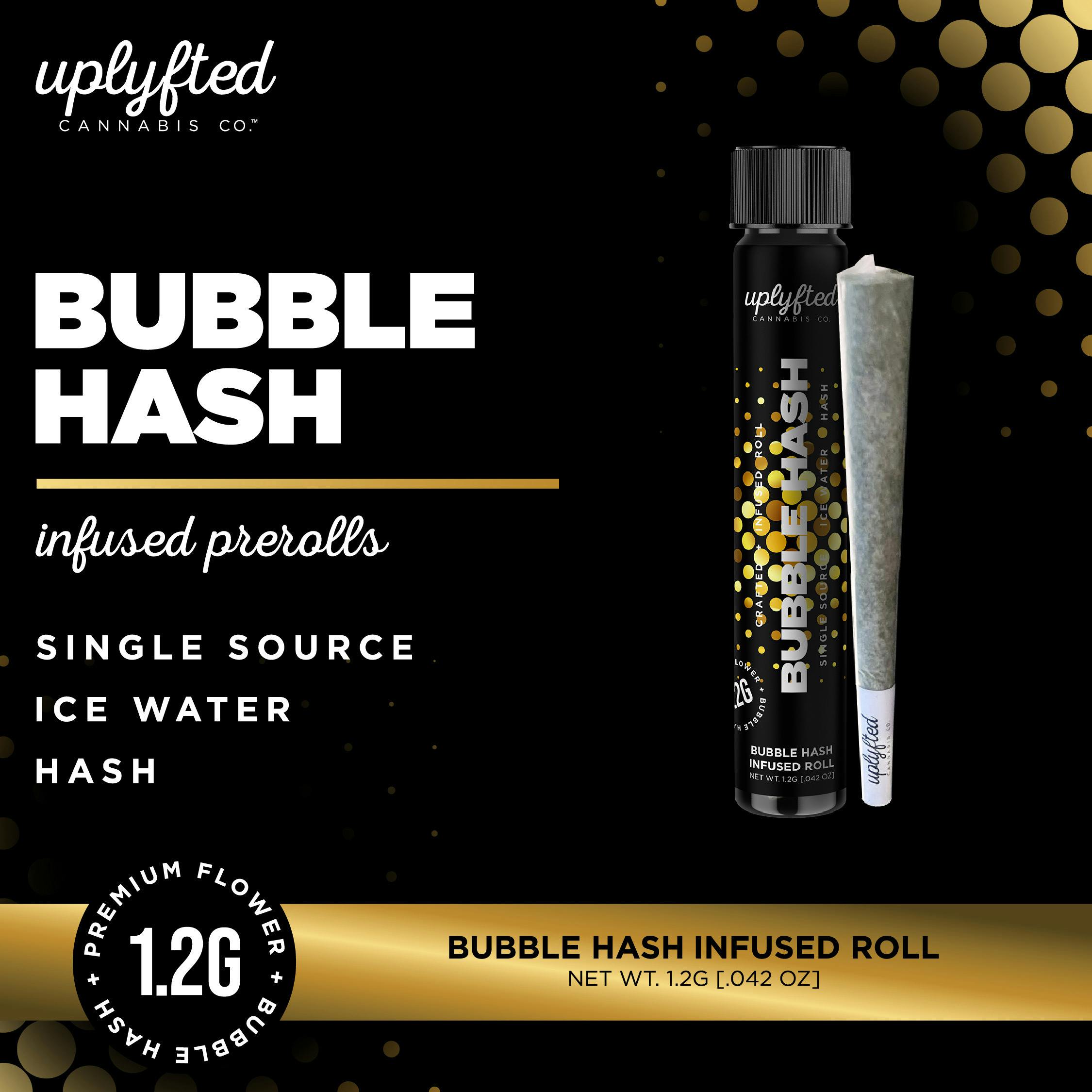 1.2g Bubble Hash Infused Pre-Roll - Grape Gas X White Truffle - image 1