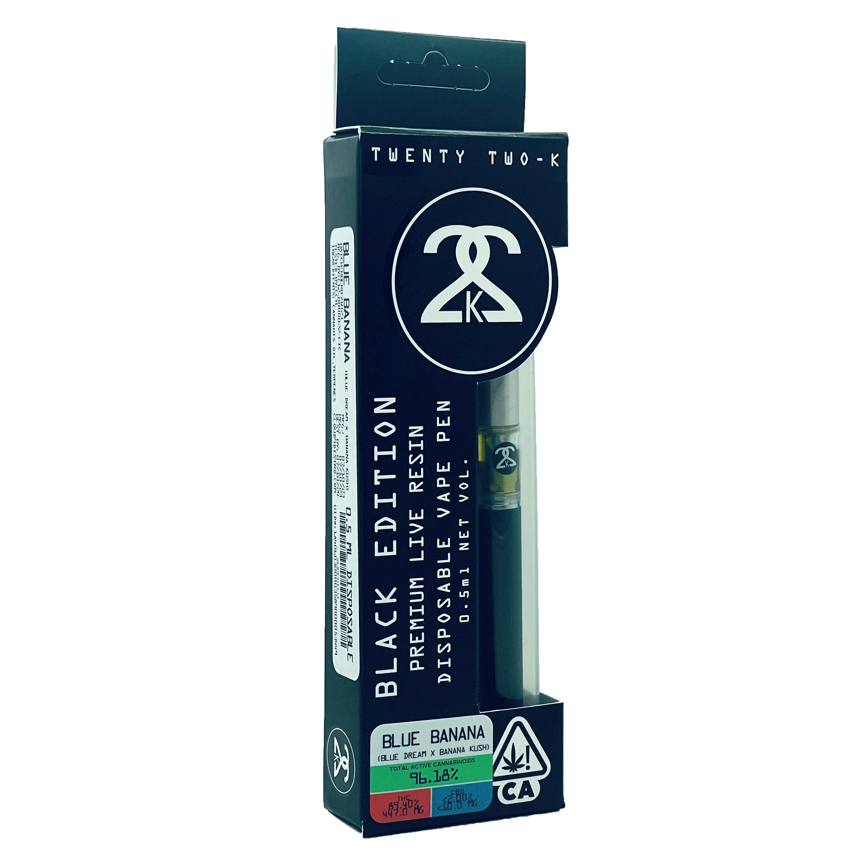 22K - Live Resin - Blue Banana - 0.5ml All-in-One - image 1