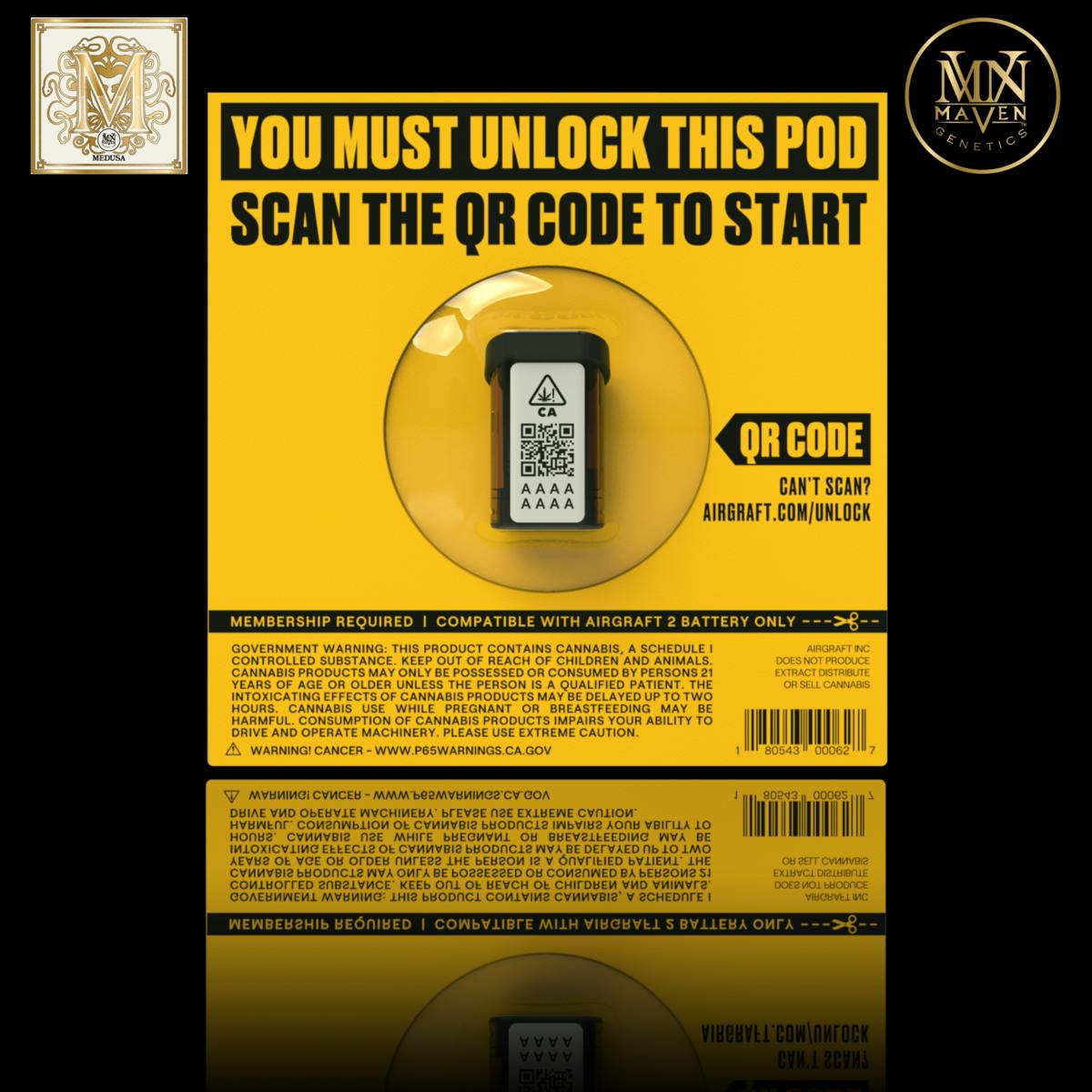 Medusa Gold Blends Airgraft Pod - image 2