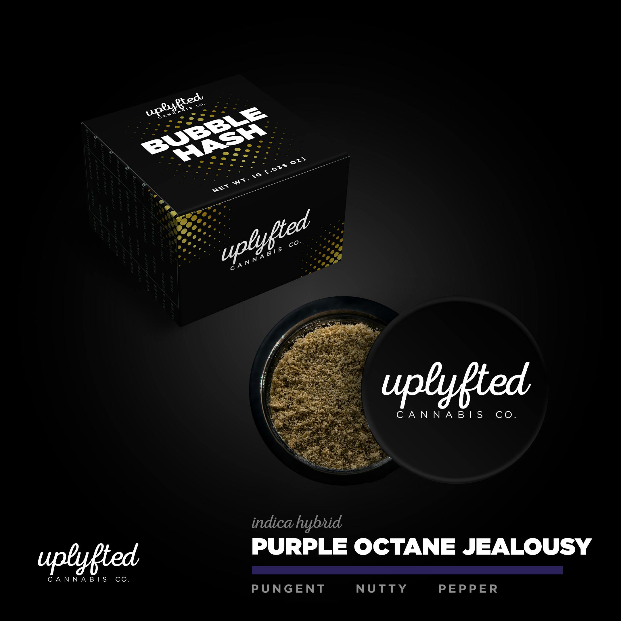 1g Bubble Hash Concentrate - Purple Octane Jealousy - image 1