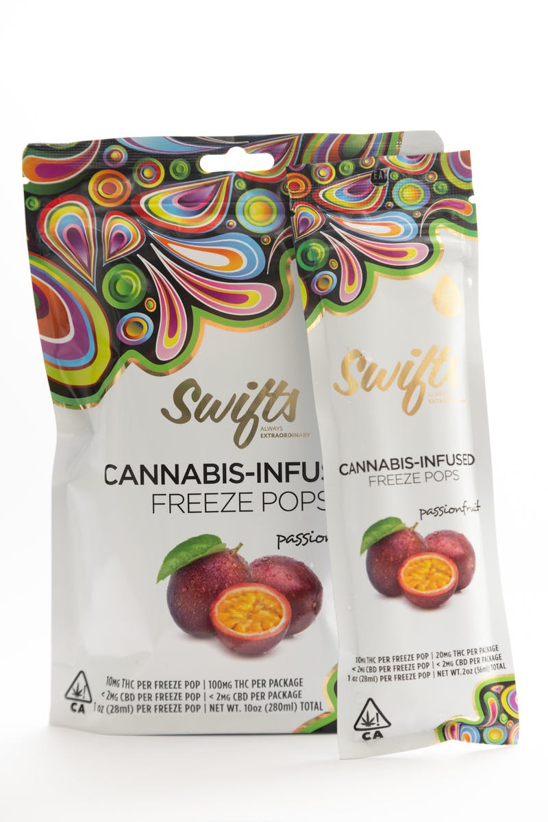 Swifts Freeze Pops Passionfruit - 20MG - image 3