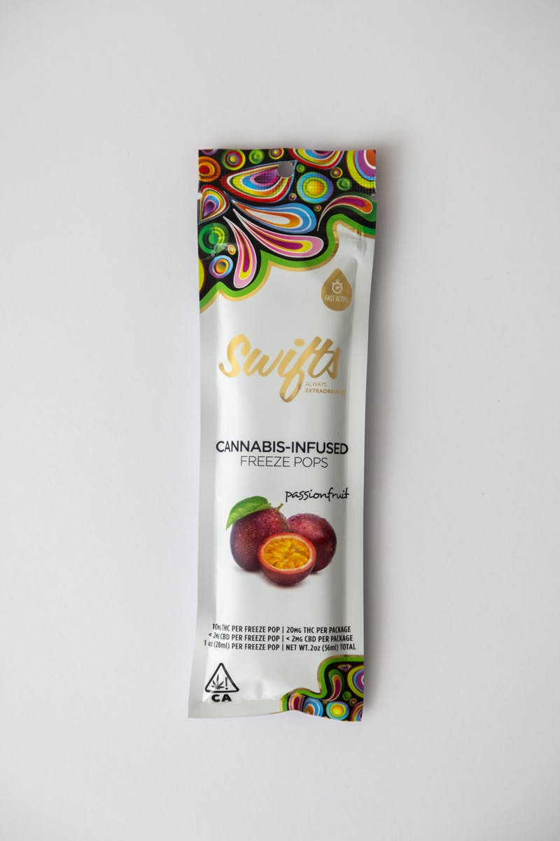 Swifts Freeze Pops Passionfruit - 20MG - image 1