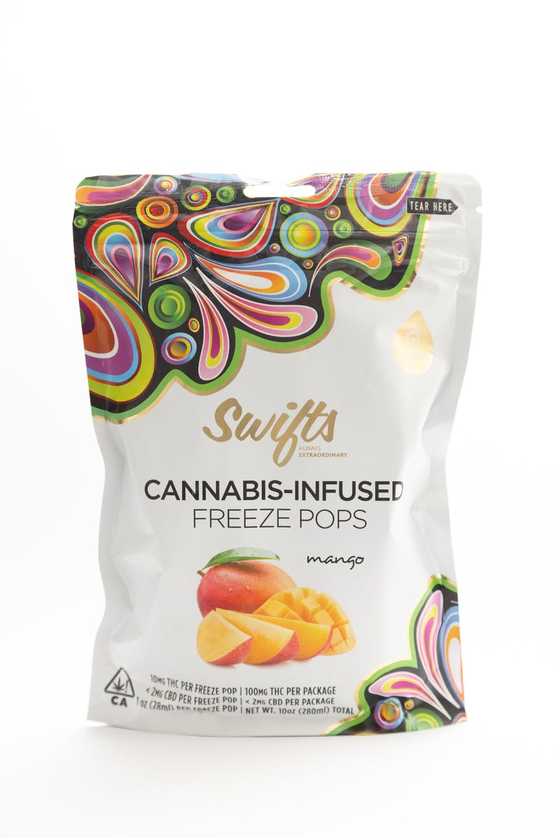 Swifts Freeze Pops Mango - 100MG - image 1