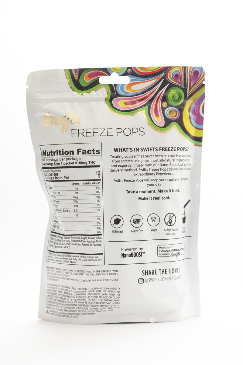 Swifts Freeze Pops Guava - 100MG - image 2