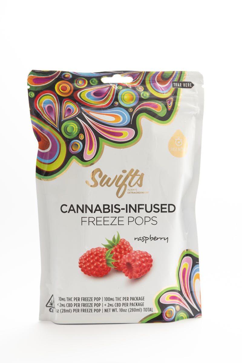 Swifts Freeze Pops Raspberry - 100MG - image 1